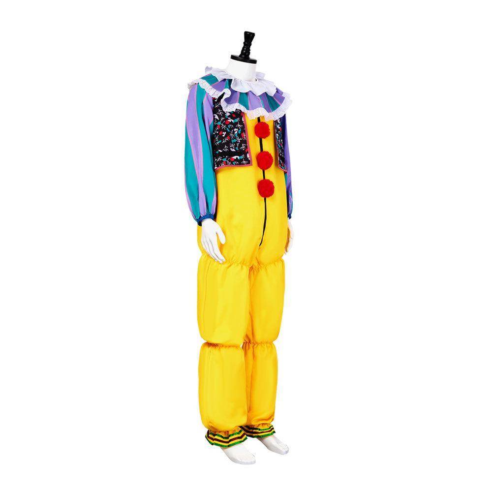 1990 Horror Movie IT The Clown Killer Pennywise Costume Cosplay Outfit Halloween - Ecosfun