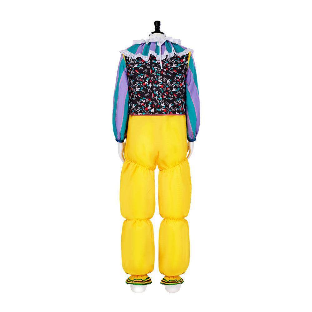 1990 Horror Movie IT The Clown Killer Pennywise Costume Cosplay Outfit Halloween - Ecosfun