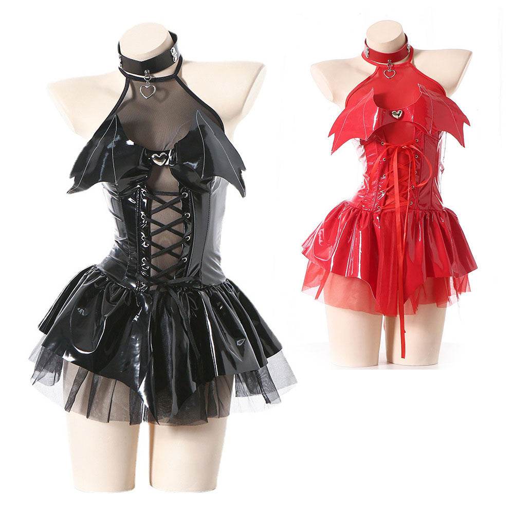 Witch Cosplay Costume Female Little Devil Perspective Skirt - Ecosfun