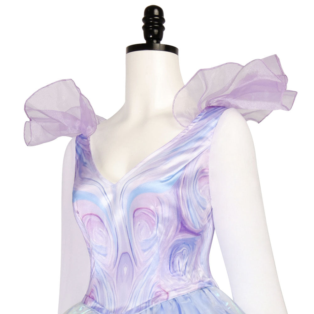 Wicked Glinda Women Blue Dress Outfit Carnival Halloween Cosplay Costume