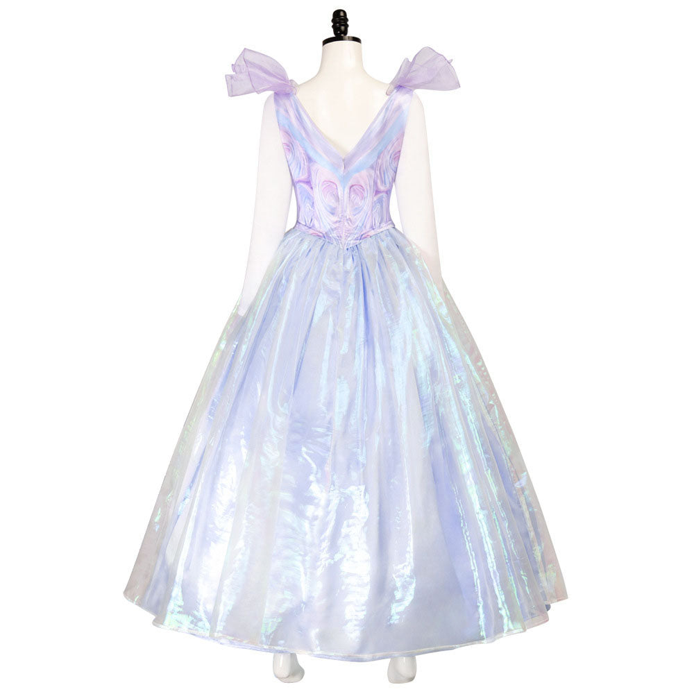 Wicked Glinda Women Blue Dress Outfit Carnival Halloween Cosplay Costume