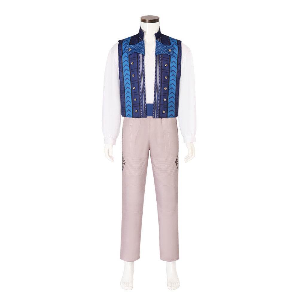 Wicked Fiyero Prince Outfit Carnival Halloween Cosplay Costume Set - Ecosfun