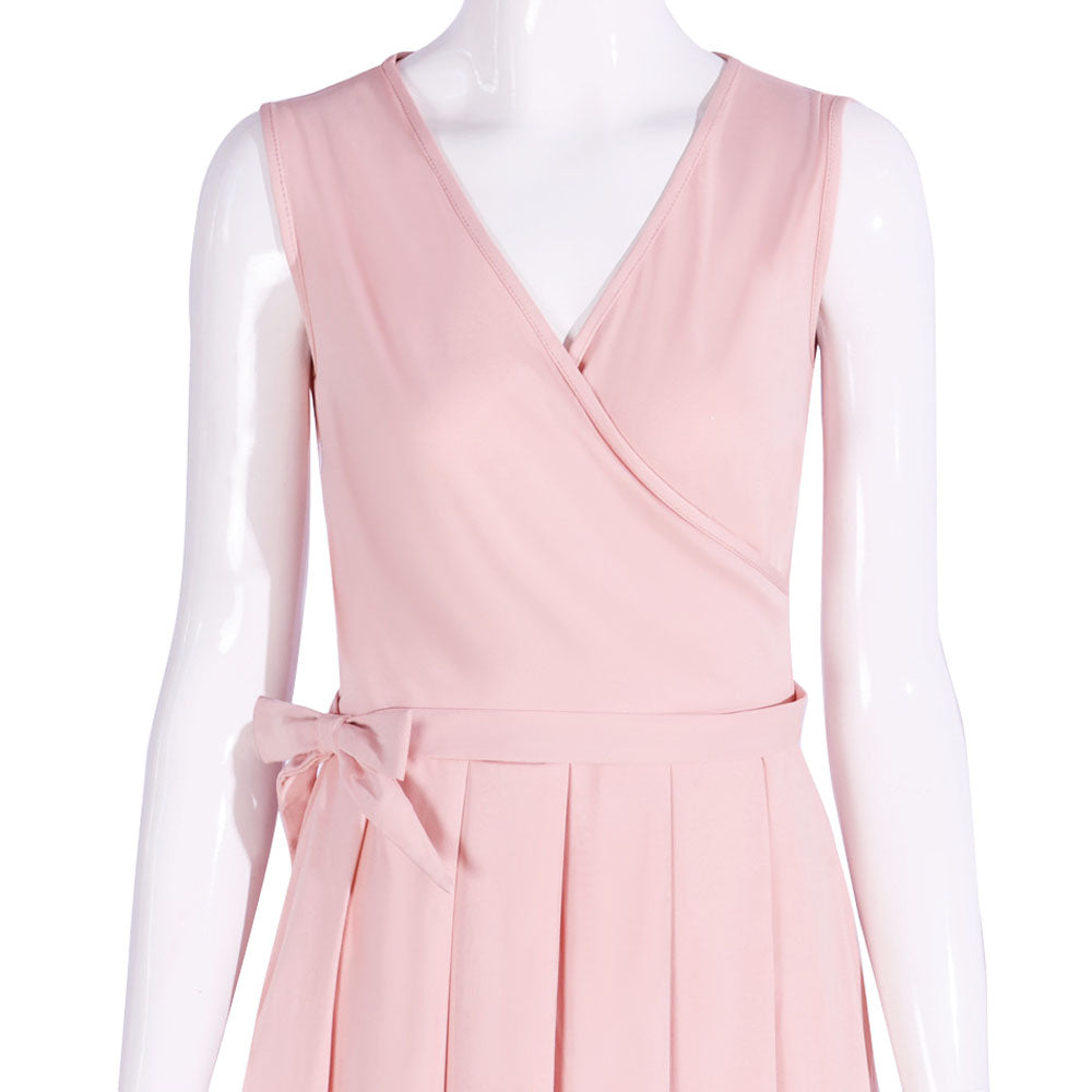 Wicked Glinda Pink Women Short Dress Outfit Carnival Cosplay Costume