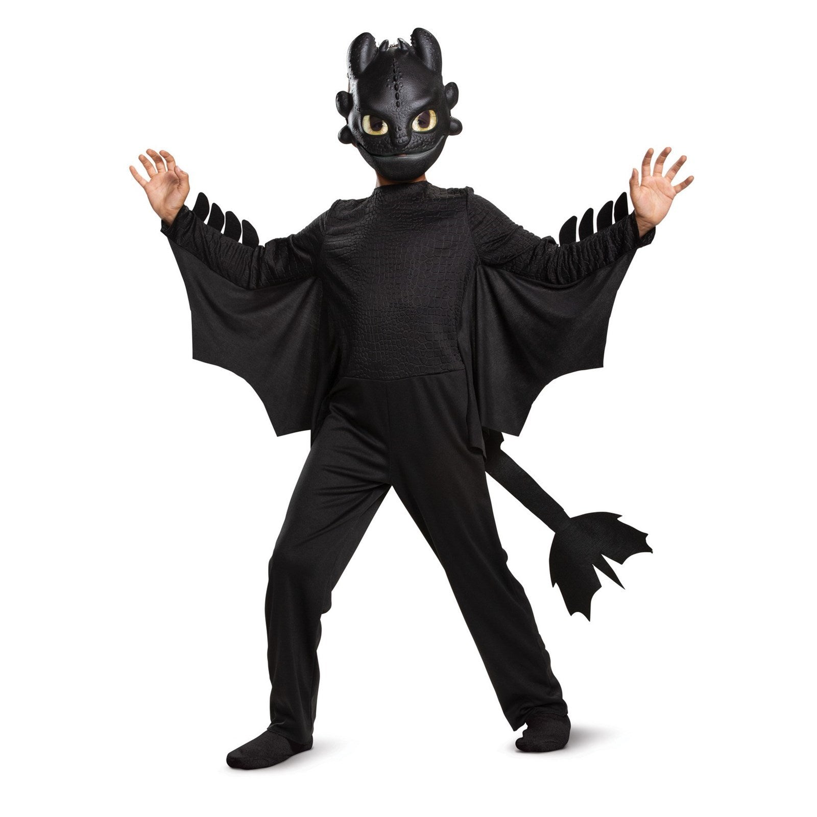 How to Train Your Dragon: Toothless Live Action Deluxe Child Costume Halloween