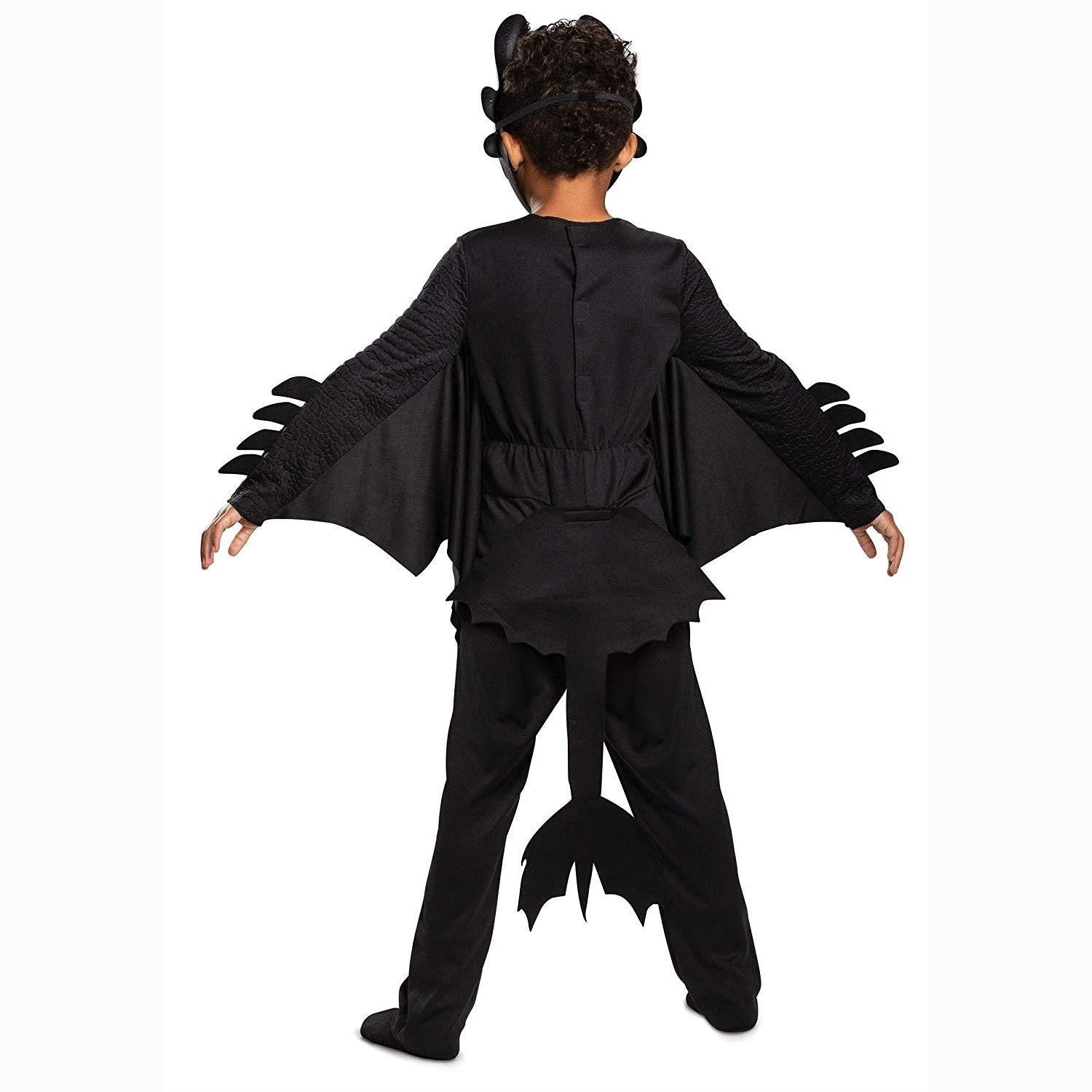 How to Train Your Dragon: Toothless Live Action Deluxe Child Costume Halloween