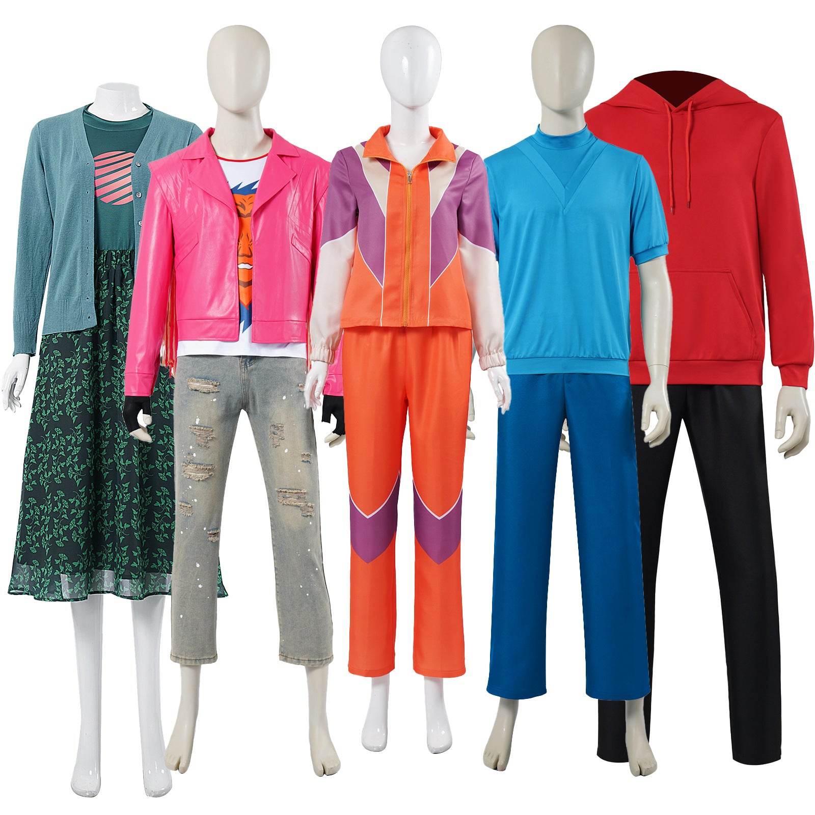 Minecraft Steve Natalie Henry Garrett Dawn Costume Halloween - Ecosfun