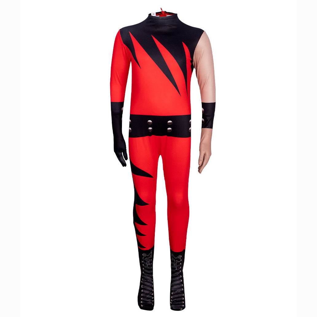 WWE wrestler Kane jumpsuit Cosplay Costume For Kids - Ecosfun