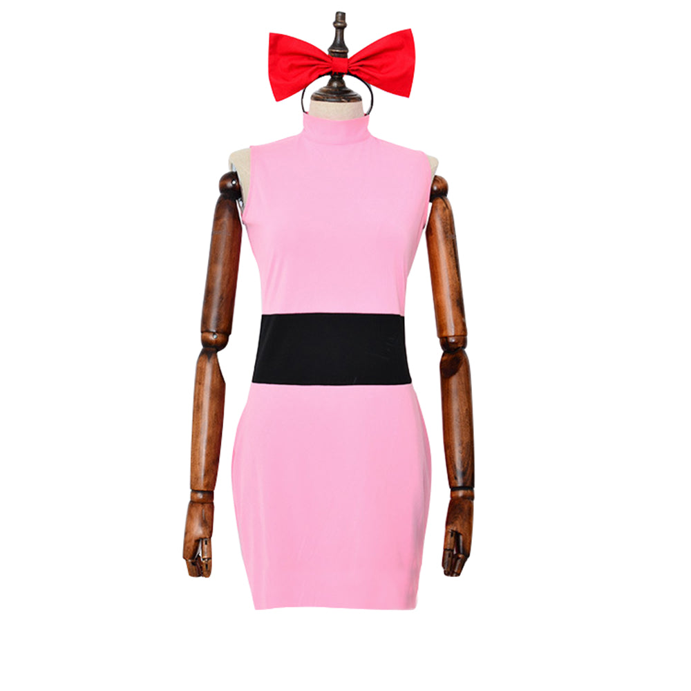 The Powerpuff Girls Blossom Costume Pink Blue Green Mini Fancy Dress