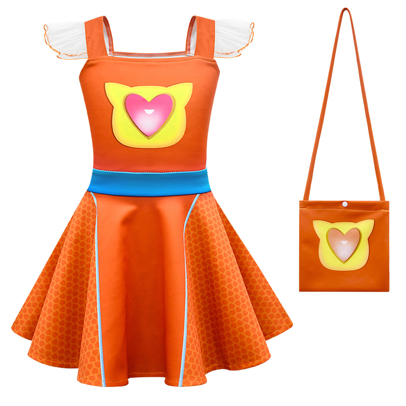 SuperKitties Sparks Buddy Light Up Costume Princess Dresses For Kids Girl