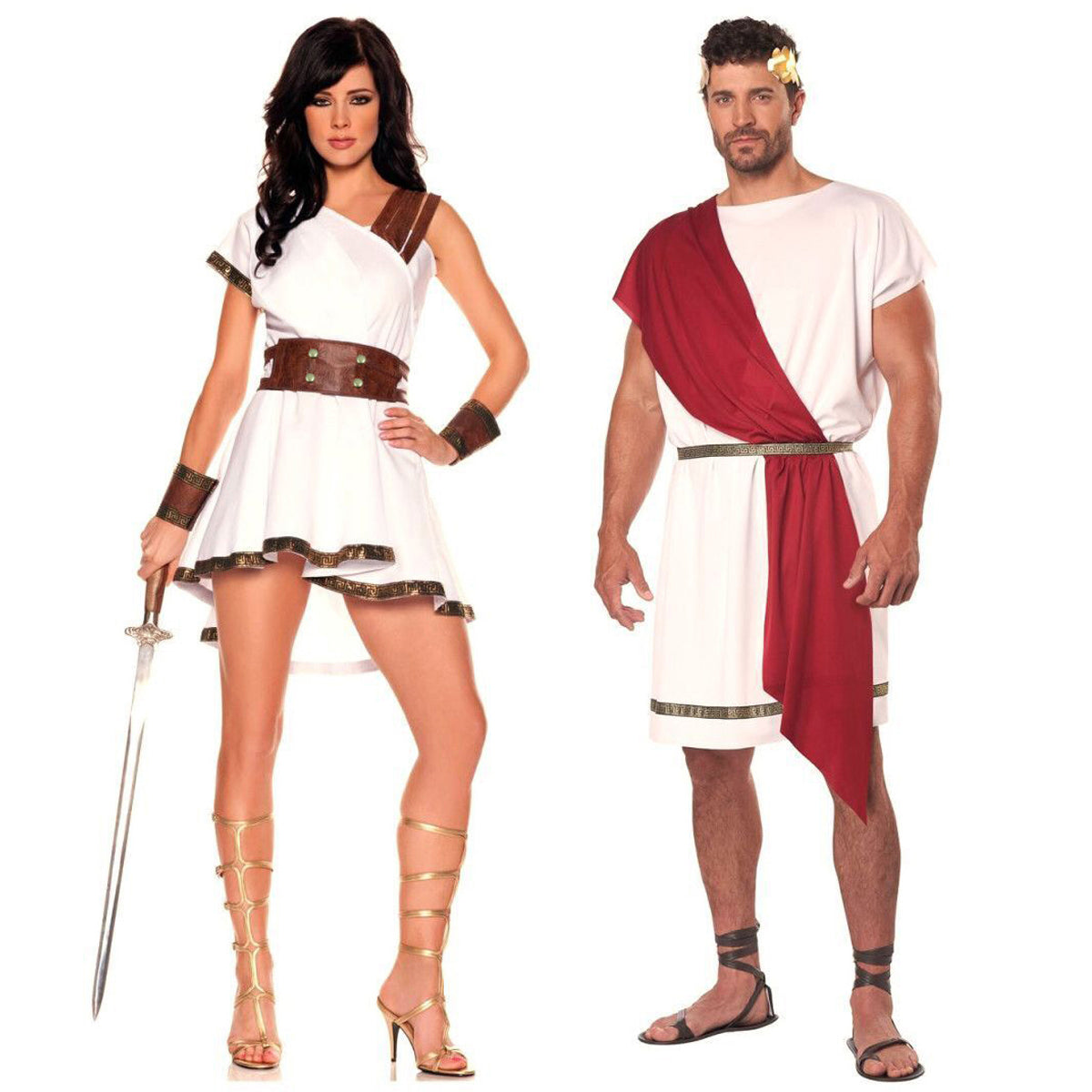Indian Ancient Roman Greek King Missionary Warrior Costume Halloween