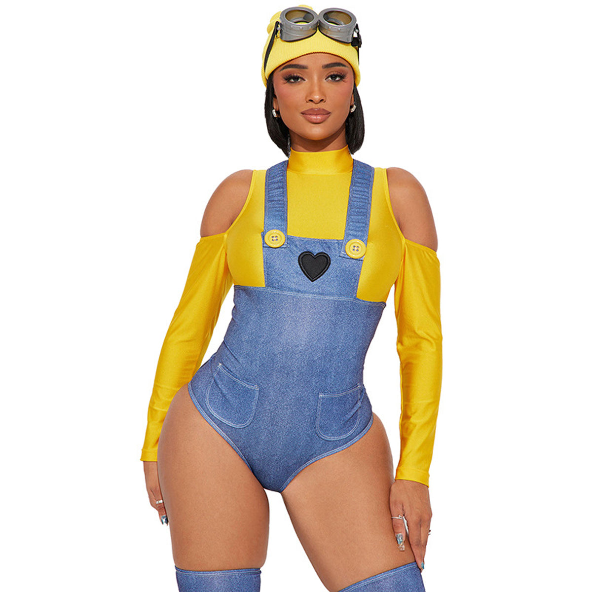 Despicable Me Minions Character Costumes Suit Nightclub For Women