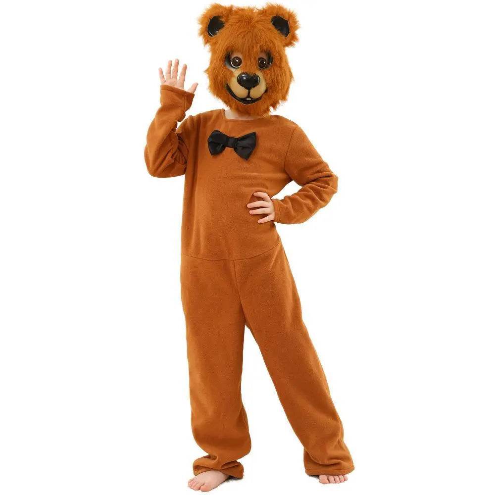 Brown Bear animal furry costume Children's Day Matching Pets Party Halloween - Ecosfun