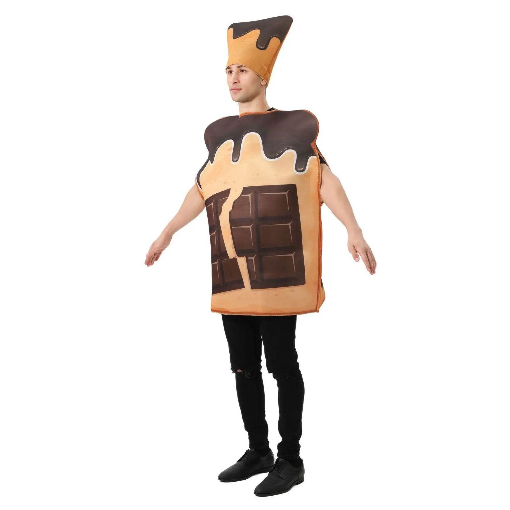 Chocolate Bread Halloween Costume Outfits Party Carnival Cosplay - Ecosfun