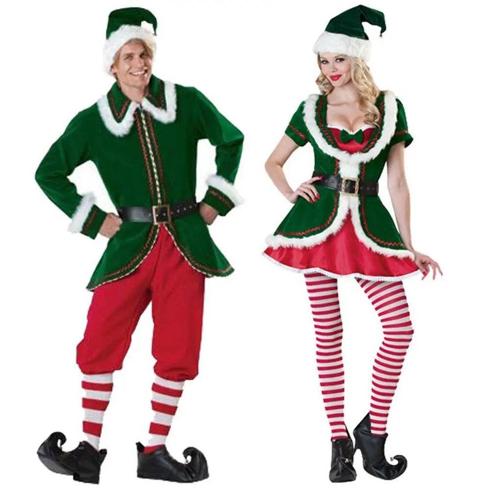 Christmas Costume Santa Claus Cosplay Costume Men - Ecosfun
