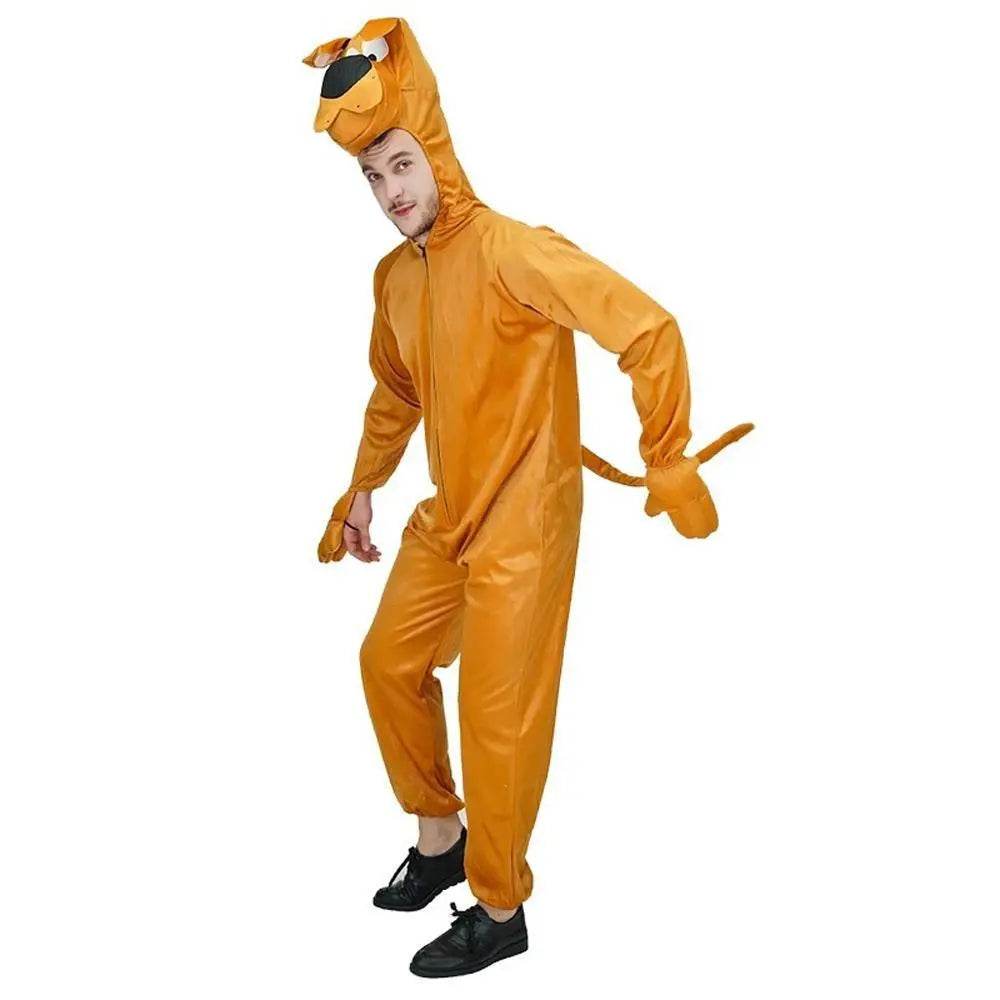 Dog Jumpsuit Adult Animal Stage Party Halloween Costumes - Ecosfun