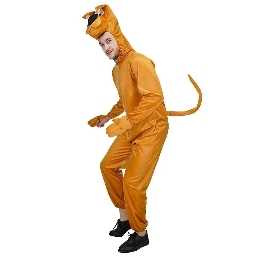 Dog Jumpsuit Adult Animal Stage Party Halloween Costumes - Ecosfun