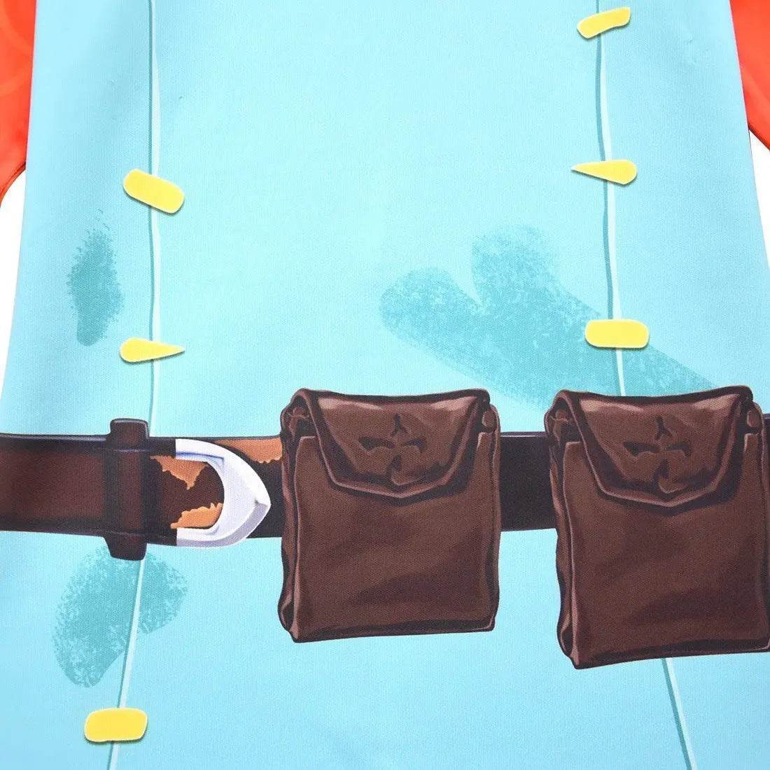 Fortnite Fishstick Cosplay Halloween Costumes Fish Jumpsuit - Ecosfun