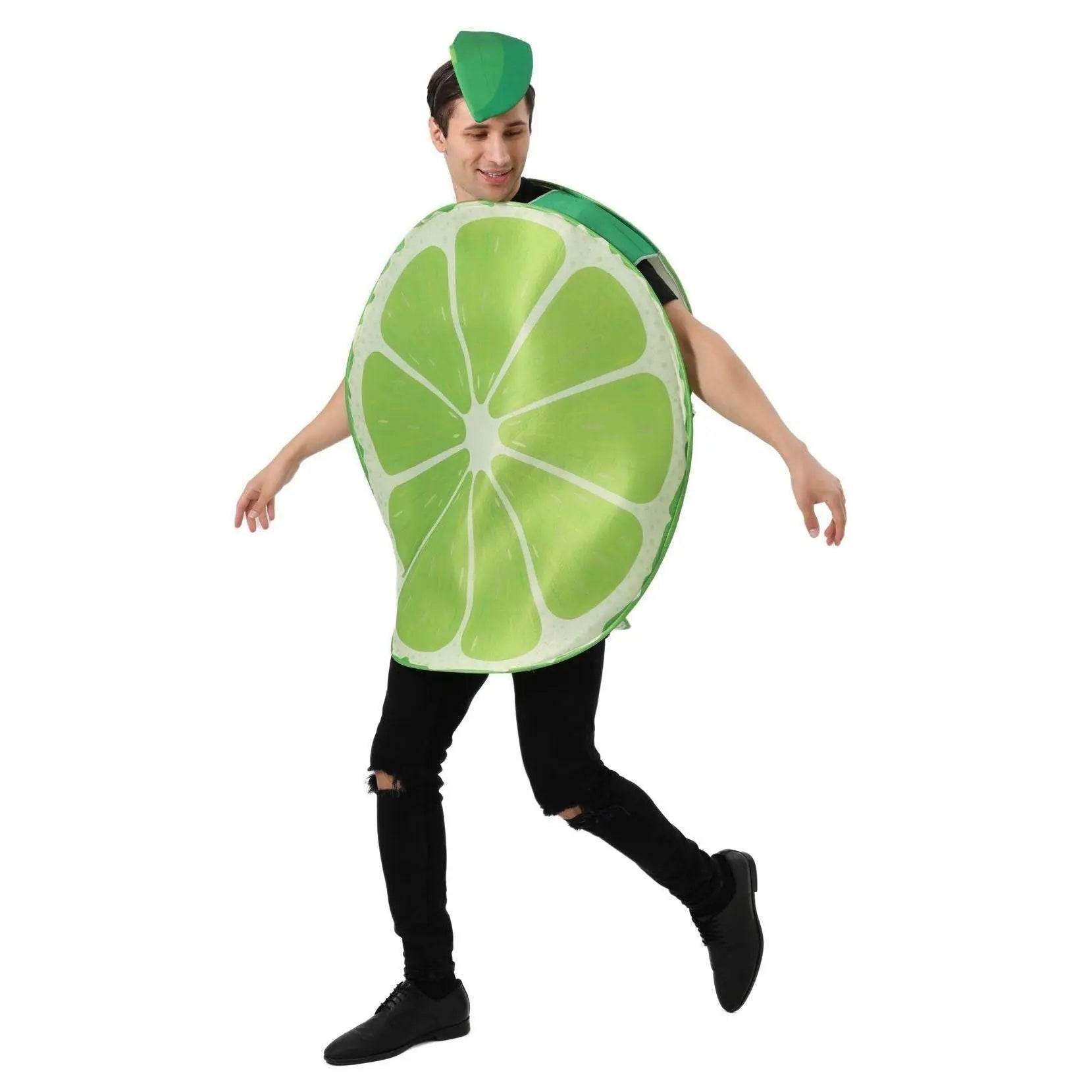 Fruit lime Halloween Costume Outfits Party Carnival Cosplay - Ecosfun