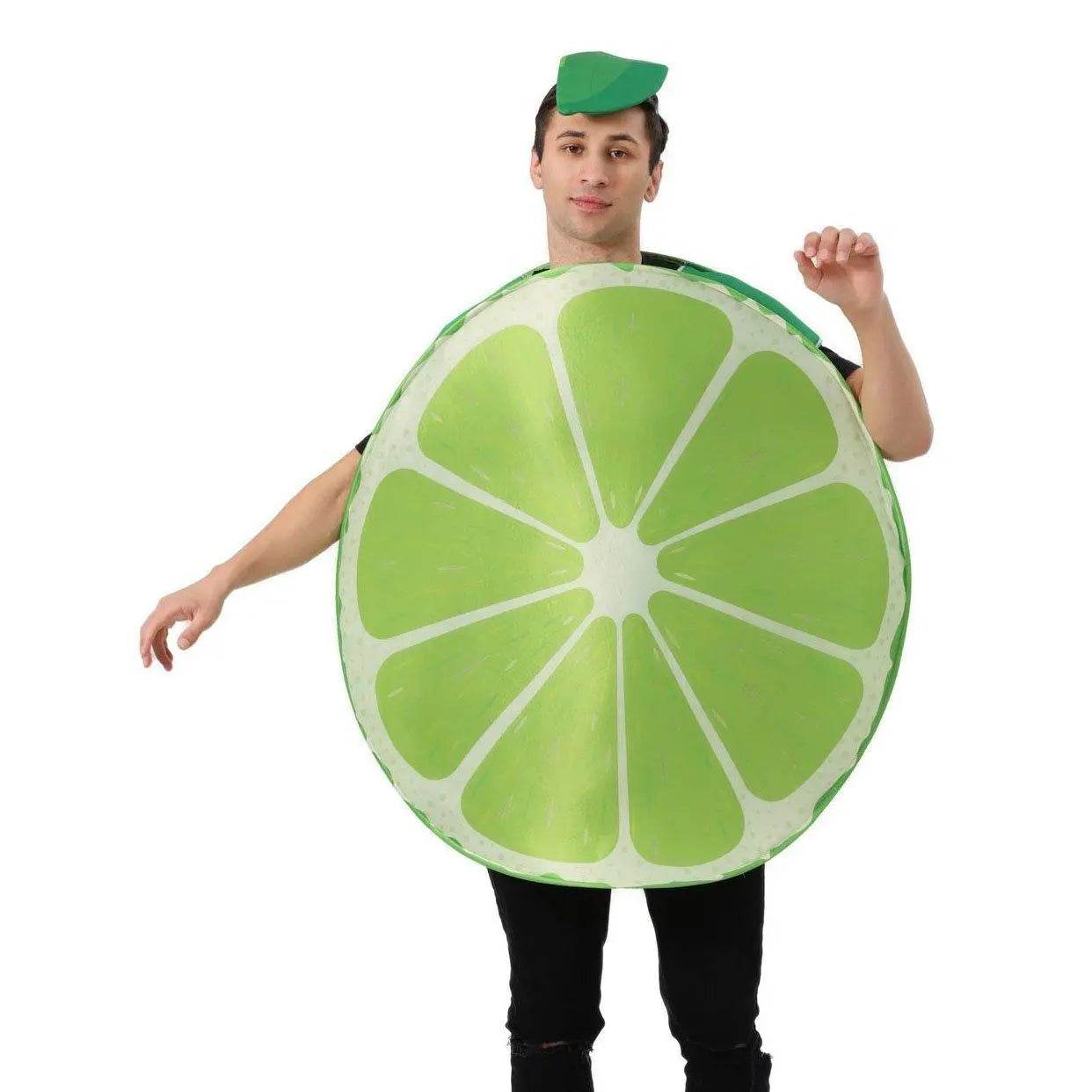 Fruit lime Halloween Costume Outfits Party Carnival Cosplay - Ecosfun