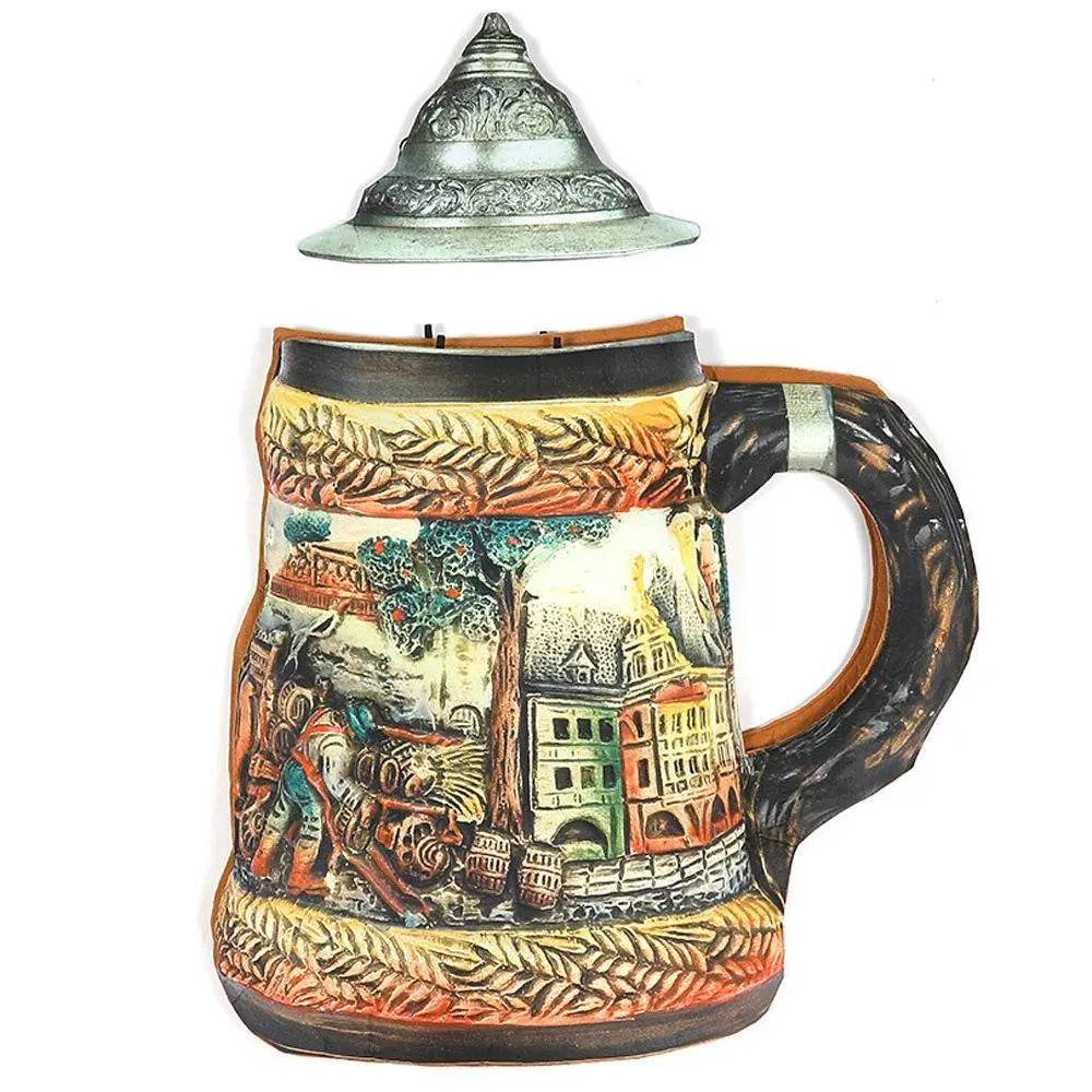 German Traditional Oktoberfest Outfit Mugs Funny Halloween Cosplay Costume For Adults - Ecosfun