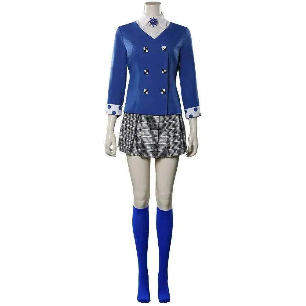 Heathers Veronica Sawyer Costume The Musical Halloween Carnival Cosplay Uniform Skirt Outfits Dress for Women - Ecosfun