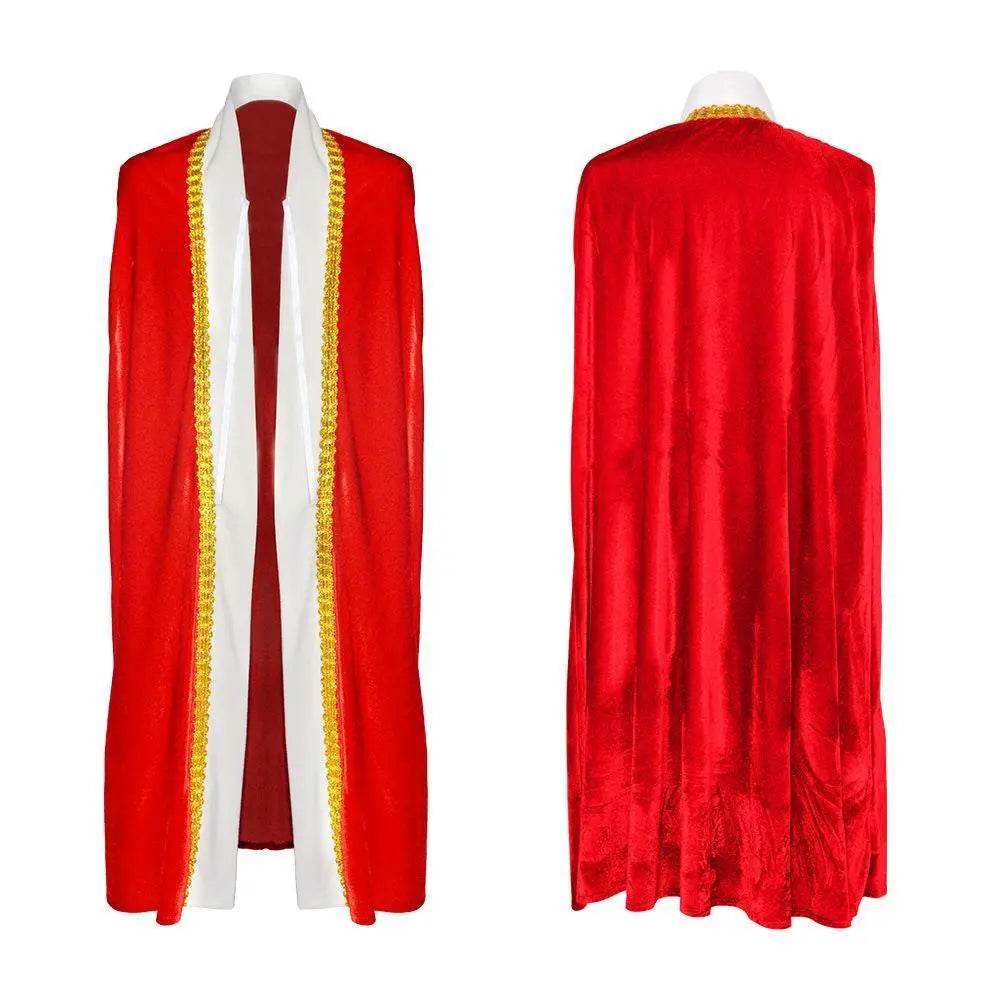 King Queen Prince Vintage Cosplay Costumes Cloak For Adult - Ecosfun