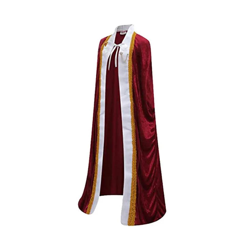 King Queen Prince Vintage Cosplay Costumes Cloak For Adult - Ecosfun