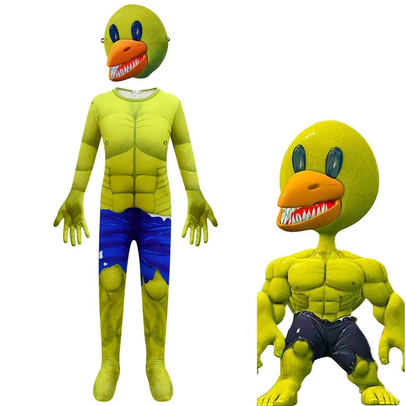 Roblox rainbow friends Cosplay Costume Yellow Monster jumpsuit For kids - Ecosfun