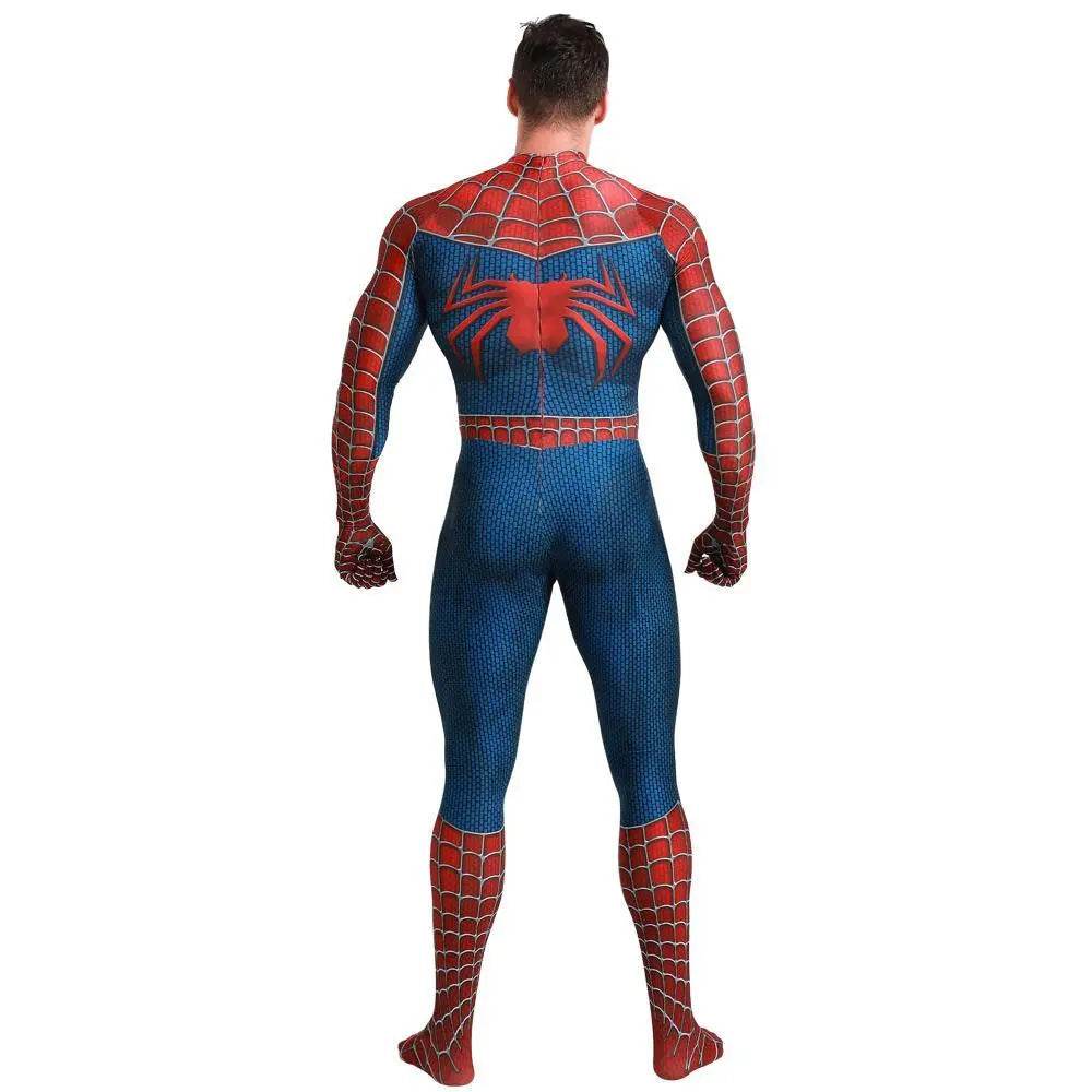 Spider-Man Tony Halloween Cosplay Costume Zentai Jumpsuit - Ecosfun