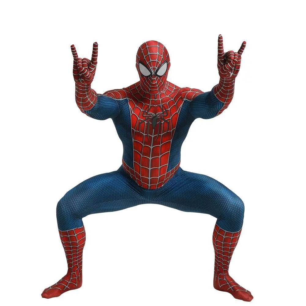 Spider-Man Tony Halloween Cosplay Costume Zentai Jumpsuit - Ecosfun