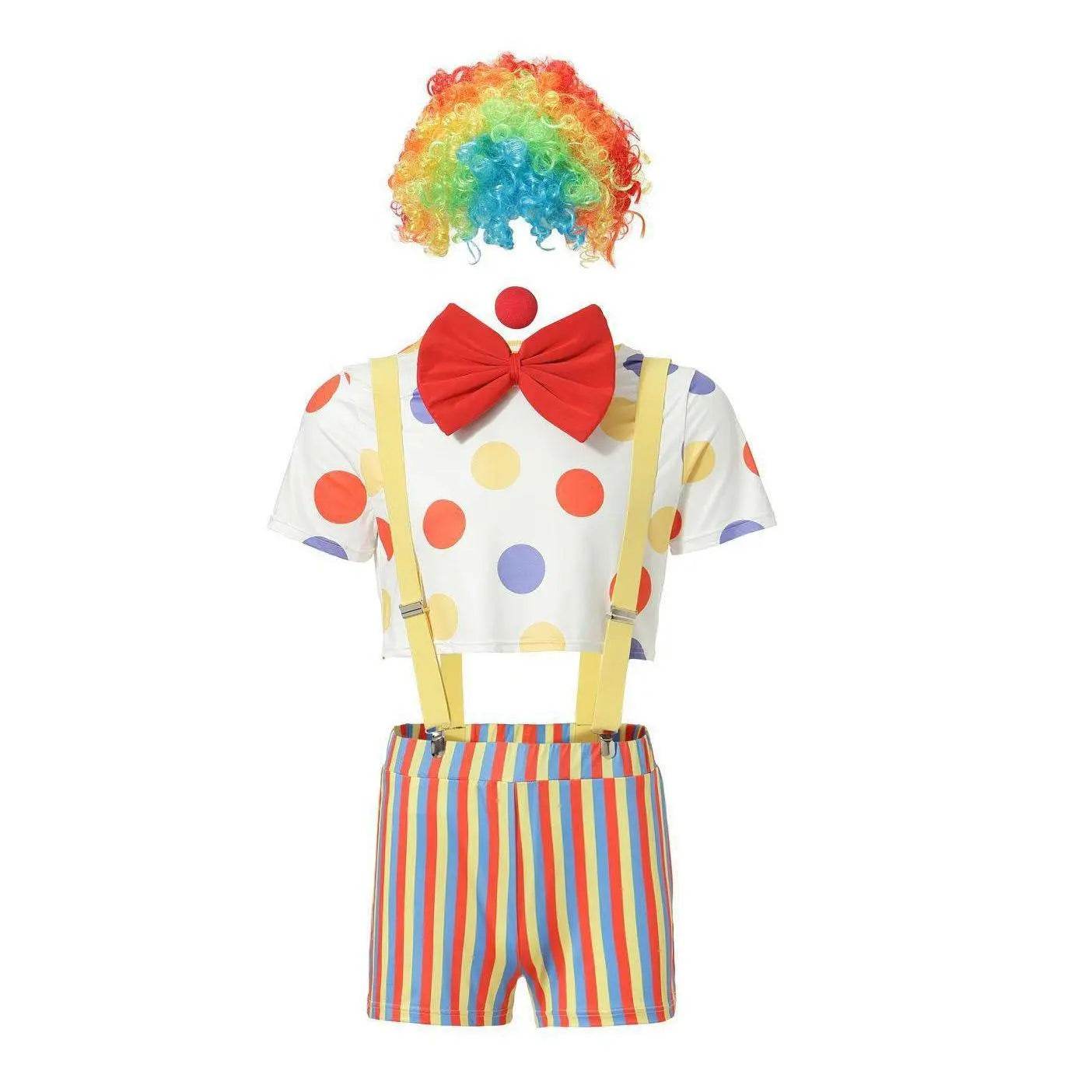 Stag Do Party Fancy Dress Costume Clown For Men - Ecosfun
