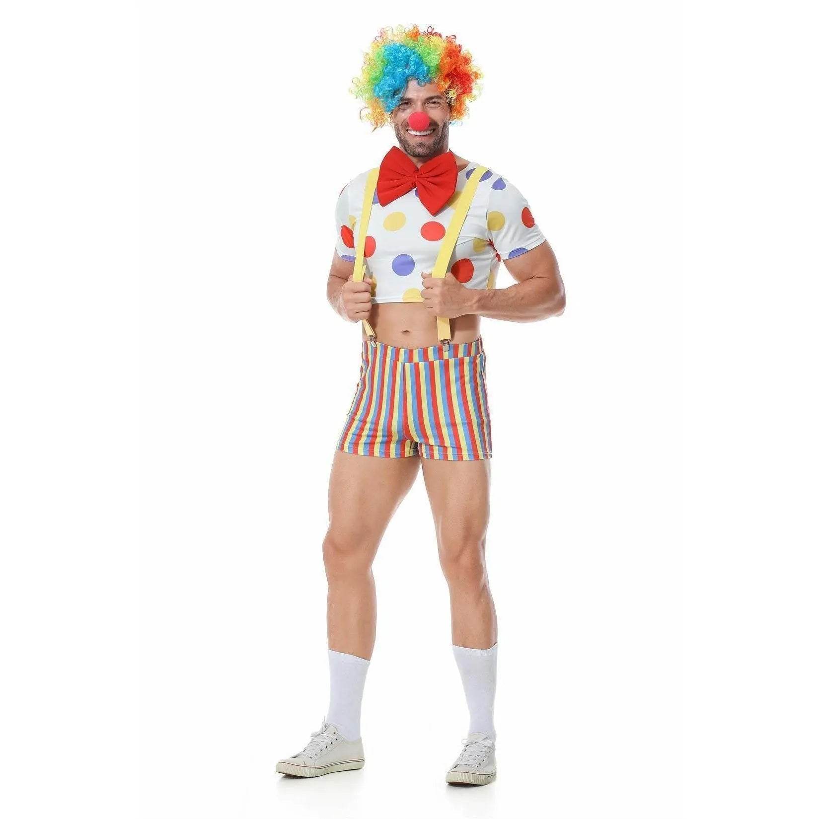 Stag Do Party Fancy Dress Costume Clown For Men - Ecosfun