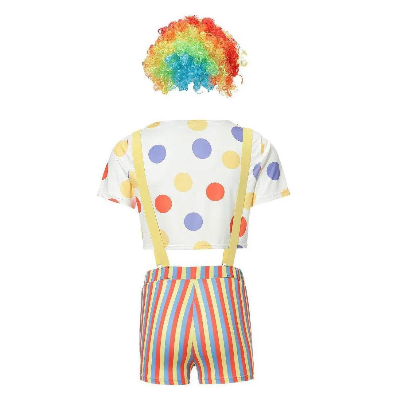 Stag Do Party Fancy Dress Costume Clown For Men - Ecosfun