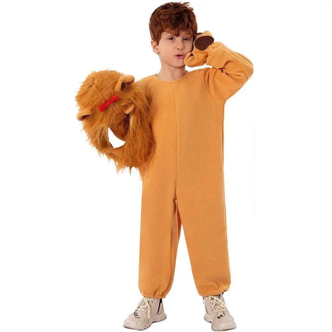 The Wizard of Oz Funny Little lion Child Costume Party kids Cosplay Halloween - Ecosfun