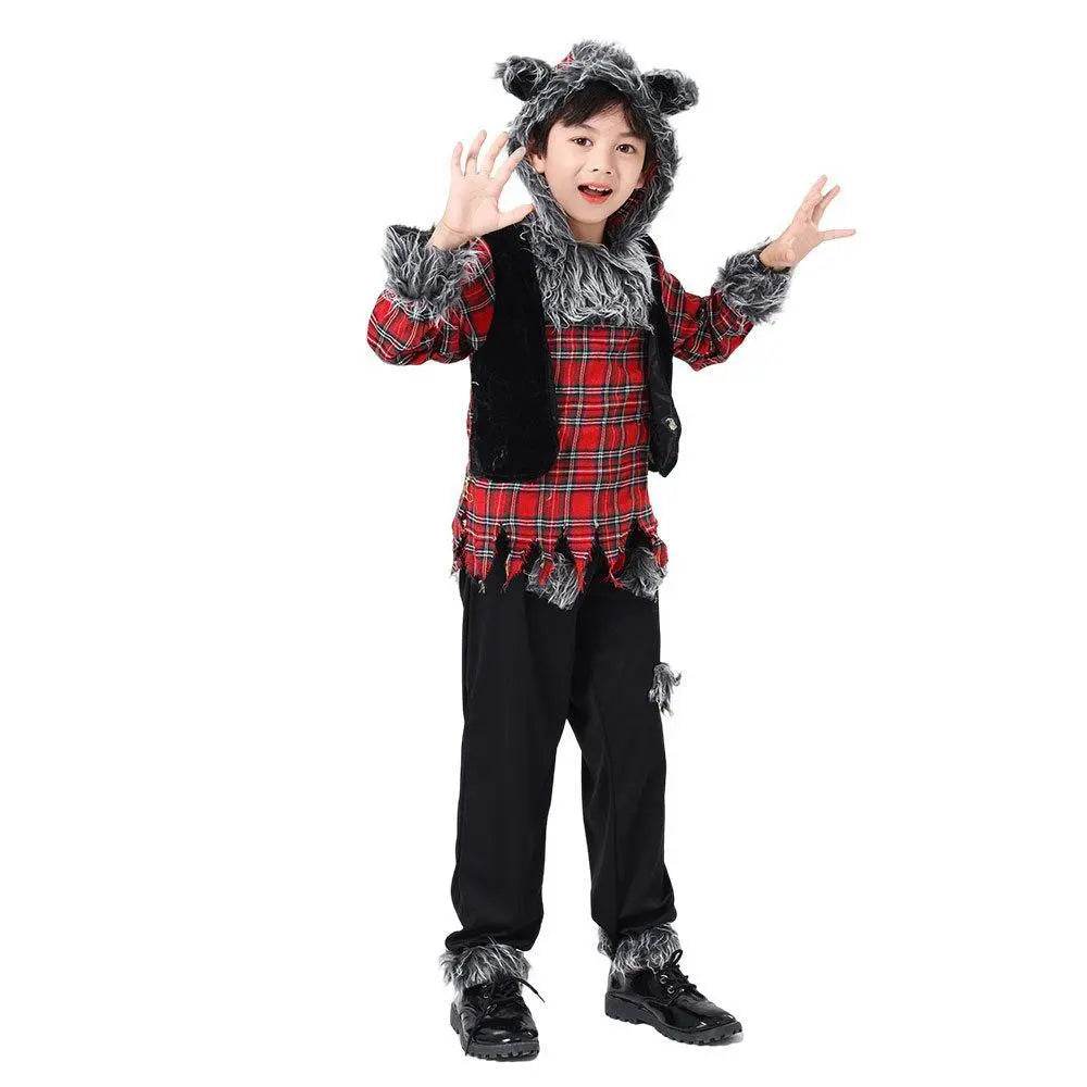 Werewolf Kid costume Halloween Child Cosplay Stage performance - Ecosfun