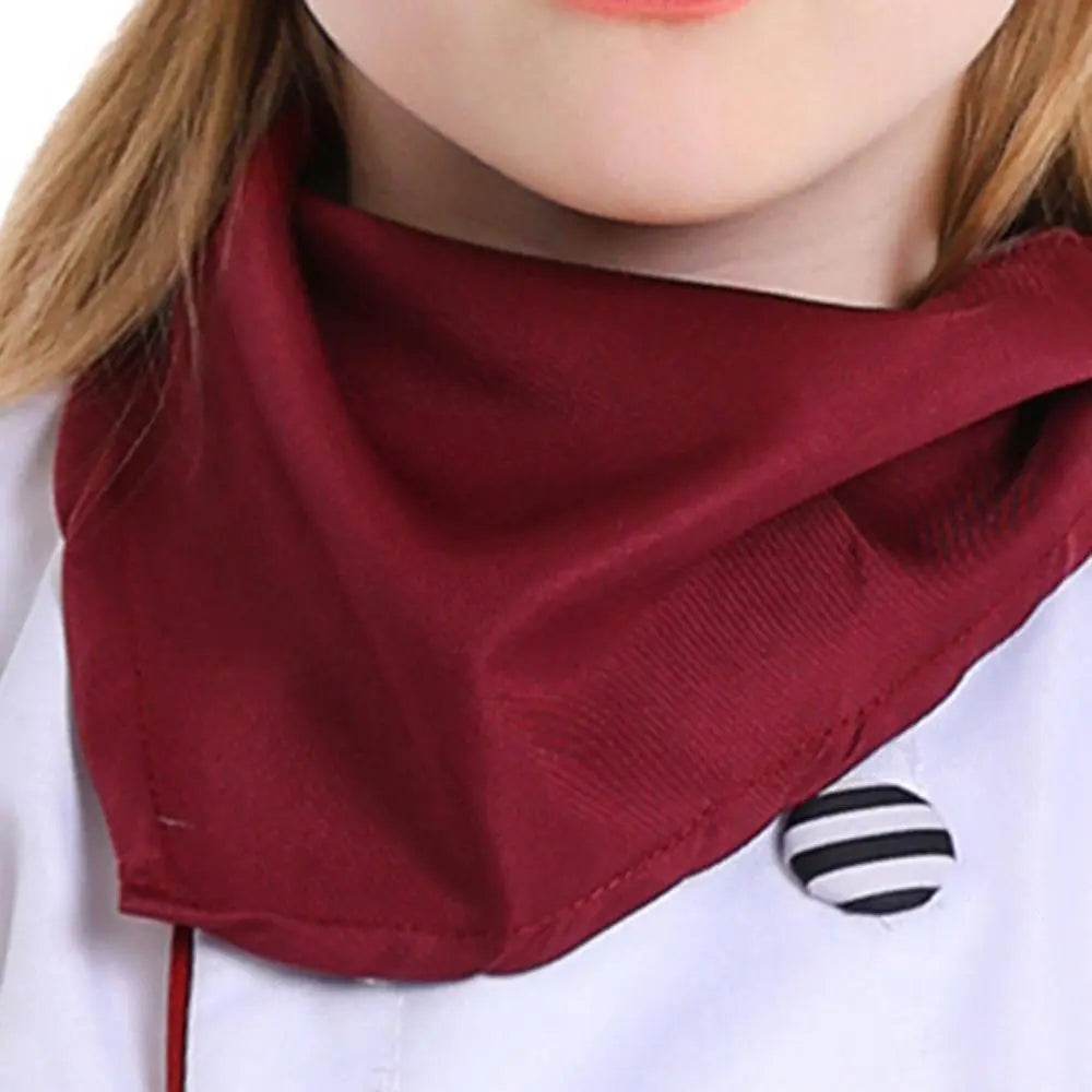 Western pastry chef costume for Kids Apron and Hat Set Cooking Baking - Ecosfun