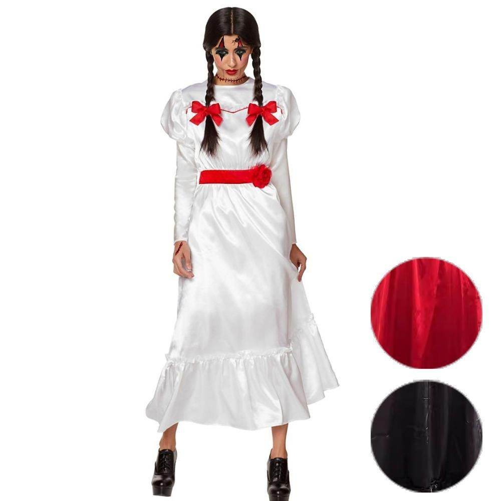 Adult Tiffany Wedding Dress Costume Bride of Chucky Halloween - Ecosfun