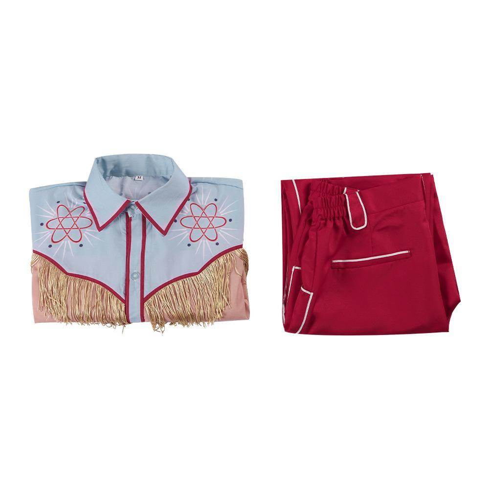 Back to the Future Part III Marty McFly Cowboy Costume Western Cosplay Outfit for Adults - Ecosfun