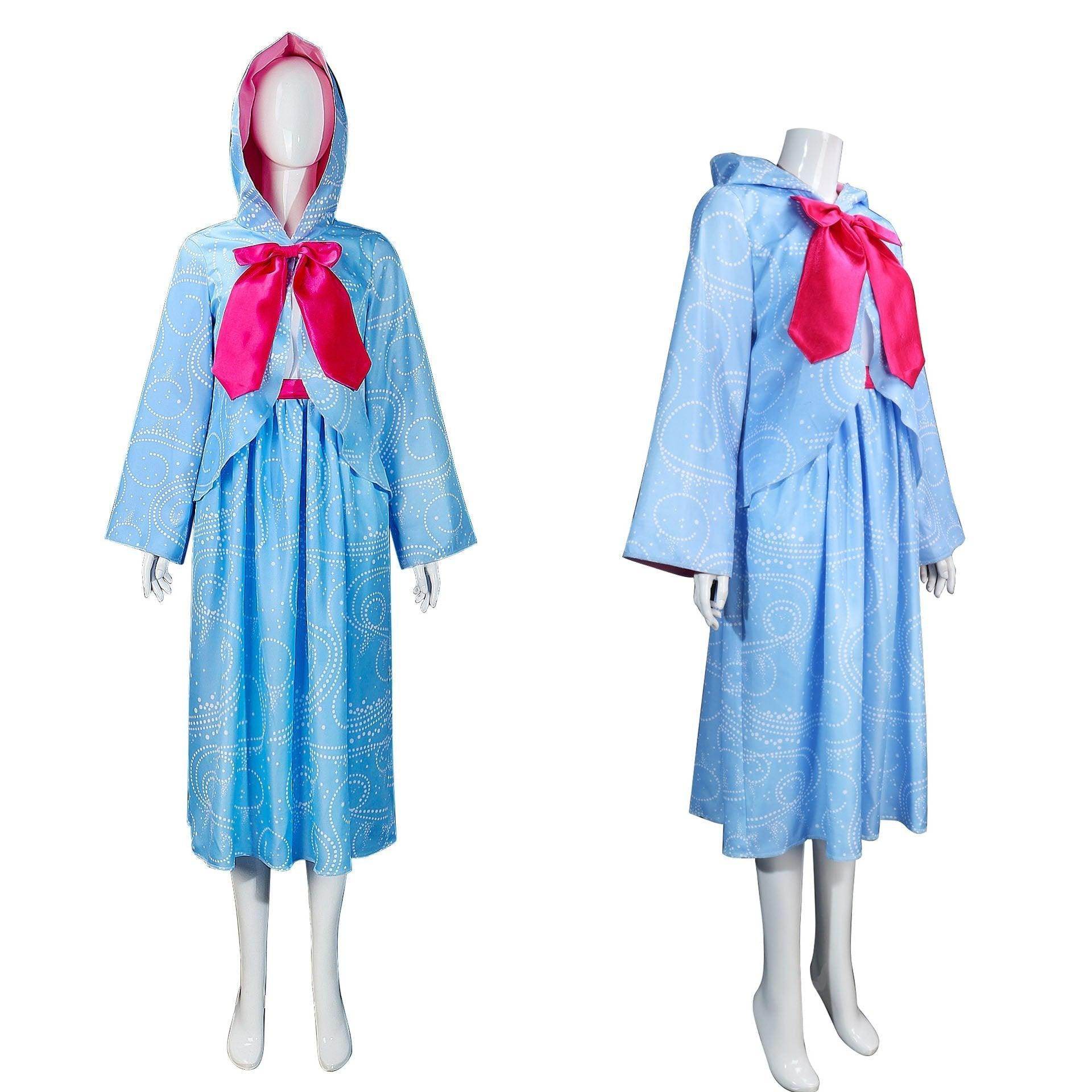 Cinderella Fairy Godmother Dress Carnival Cosplay Costume For Adult - Ecosfun
