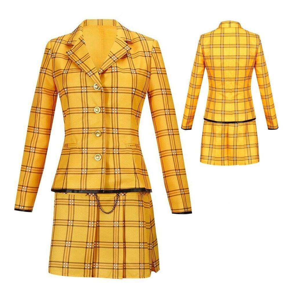 Clueless Winona Laura Horowitz Suit Adult Cosplay Costume Party Halloween Carnival - Ecosfun