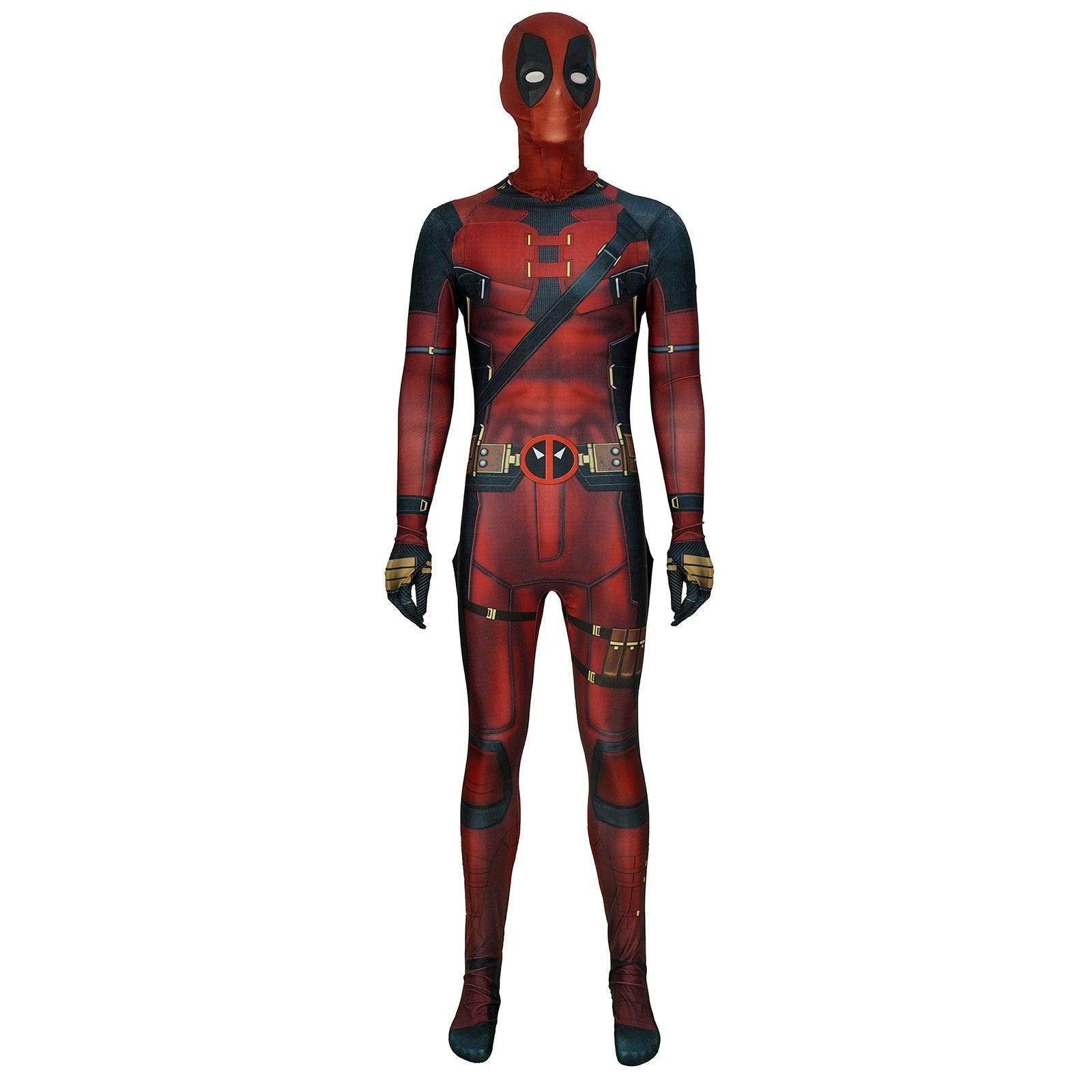 Deadpool 3 Wade Wilson Cosplay Costume for Adults Women Lady Men & Kids - Ecosfun