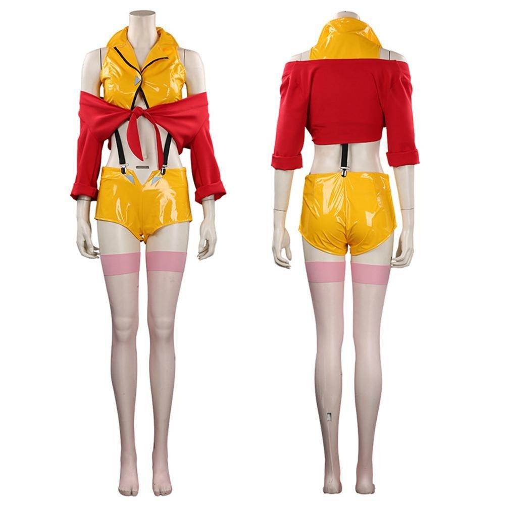 Faye Valentine Cowboy Bebop Outfit Carnival Suit Cosplay Costumes - Ecosfun