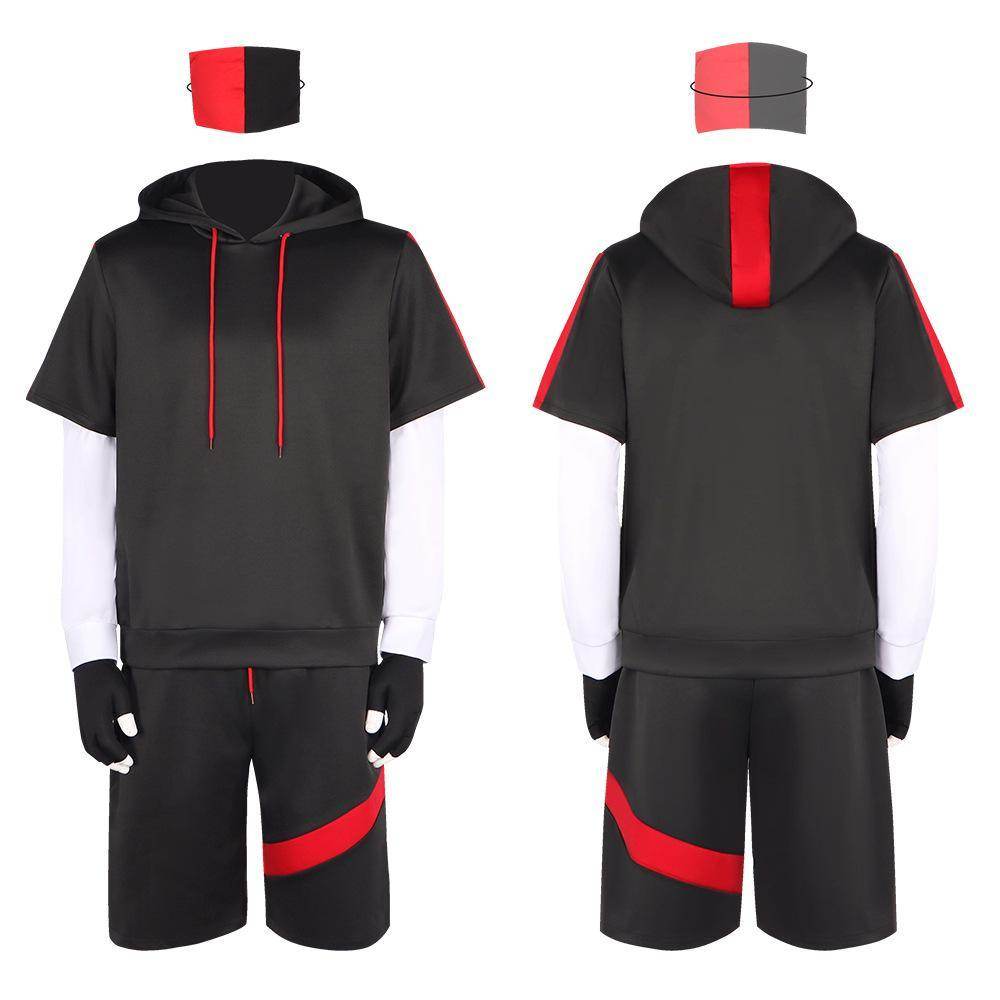 Fortnite Ikonik Bundle Game Adult Party Cosplay Costume Outfits Carnival Suit - Ecosfun