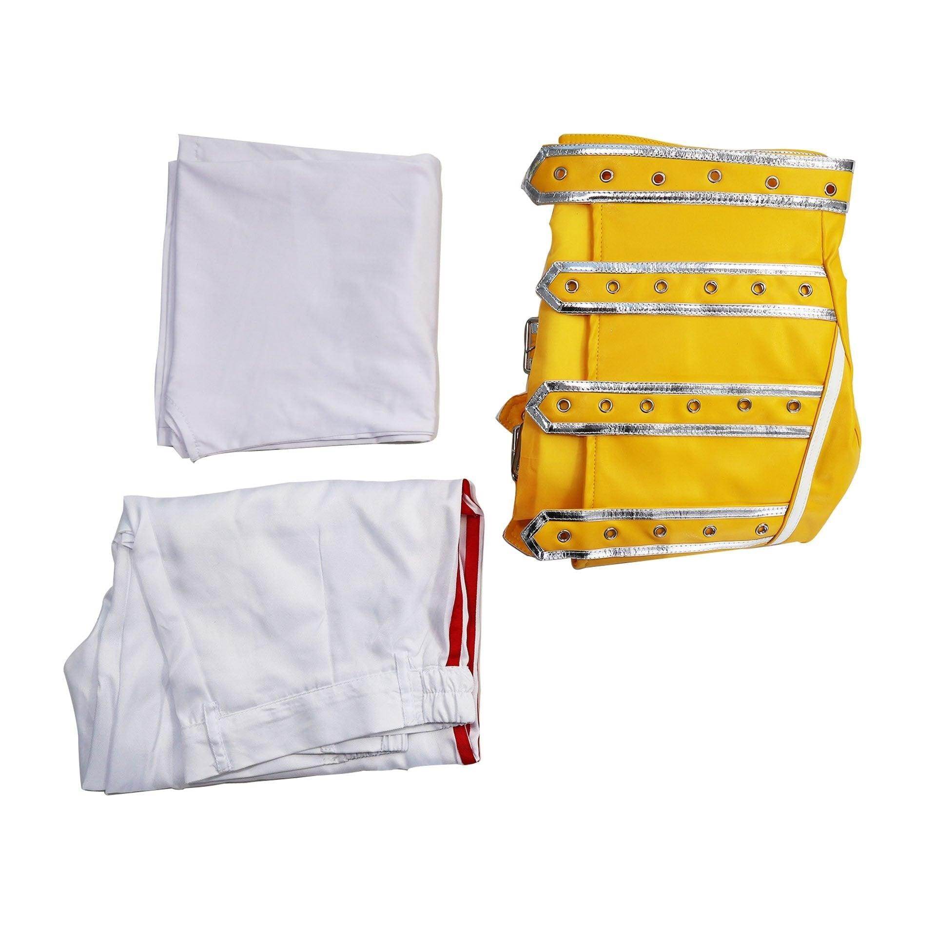 Freddie Mercury Cosplay Costume Queen's Lead Singer Outfit for Adults - Ecosfun