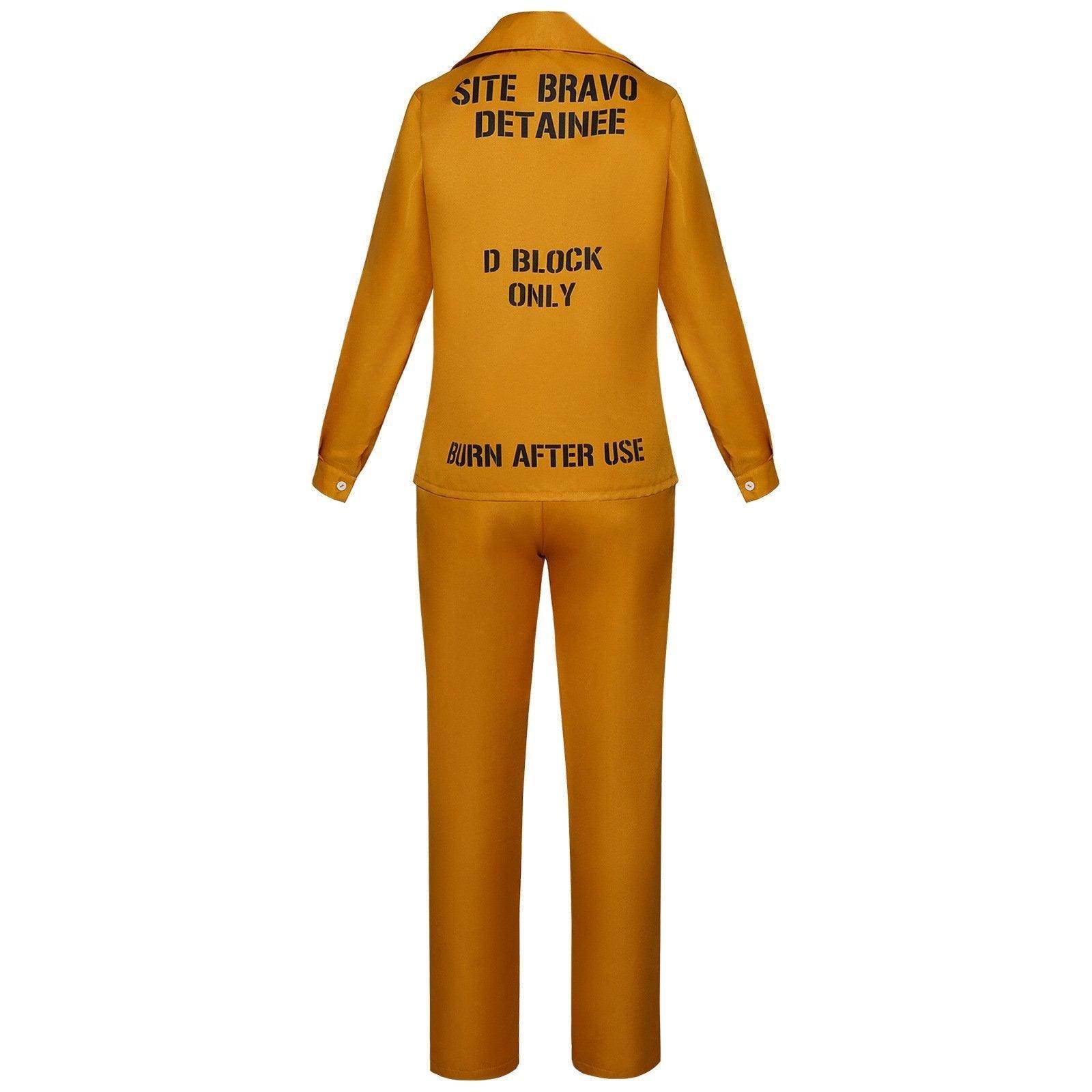 Halloween suicide squad clown Harley Quinn female prison uniform costumes - Ecosfun