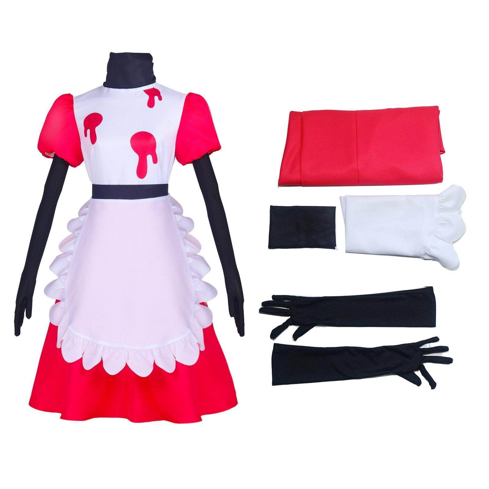 Hazbin Hotel Niffty Adult Cosplay Costume Outfits Carnival Suit - Ecosfun