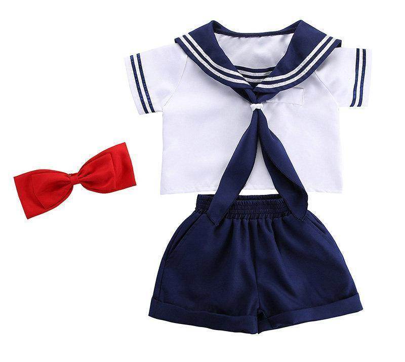 Japanese School Uniform Cosplay Family Matching Costume - Ecosfun