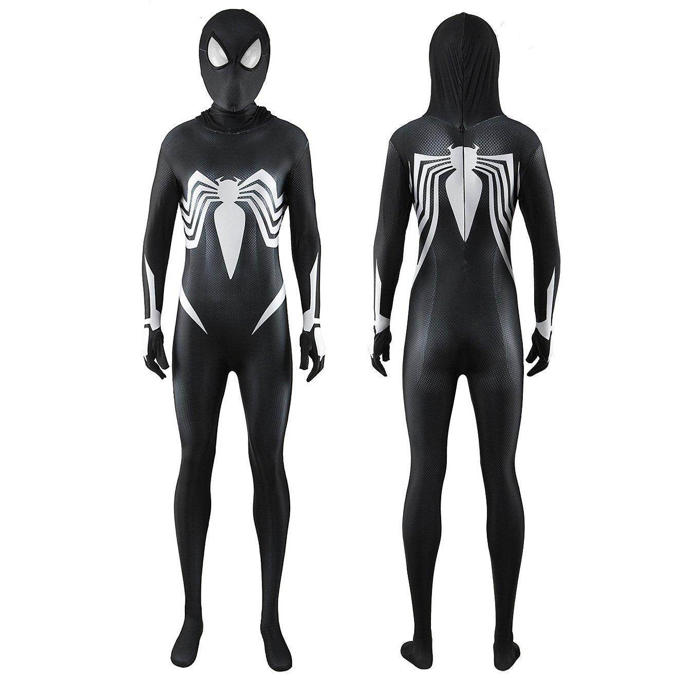 Lady Female Venom Symbiote Cosplay Costume Spider Man Halloween For Adult Kids - Ecosfun