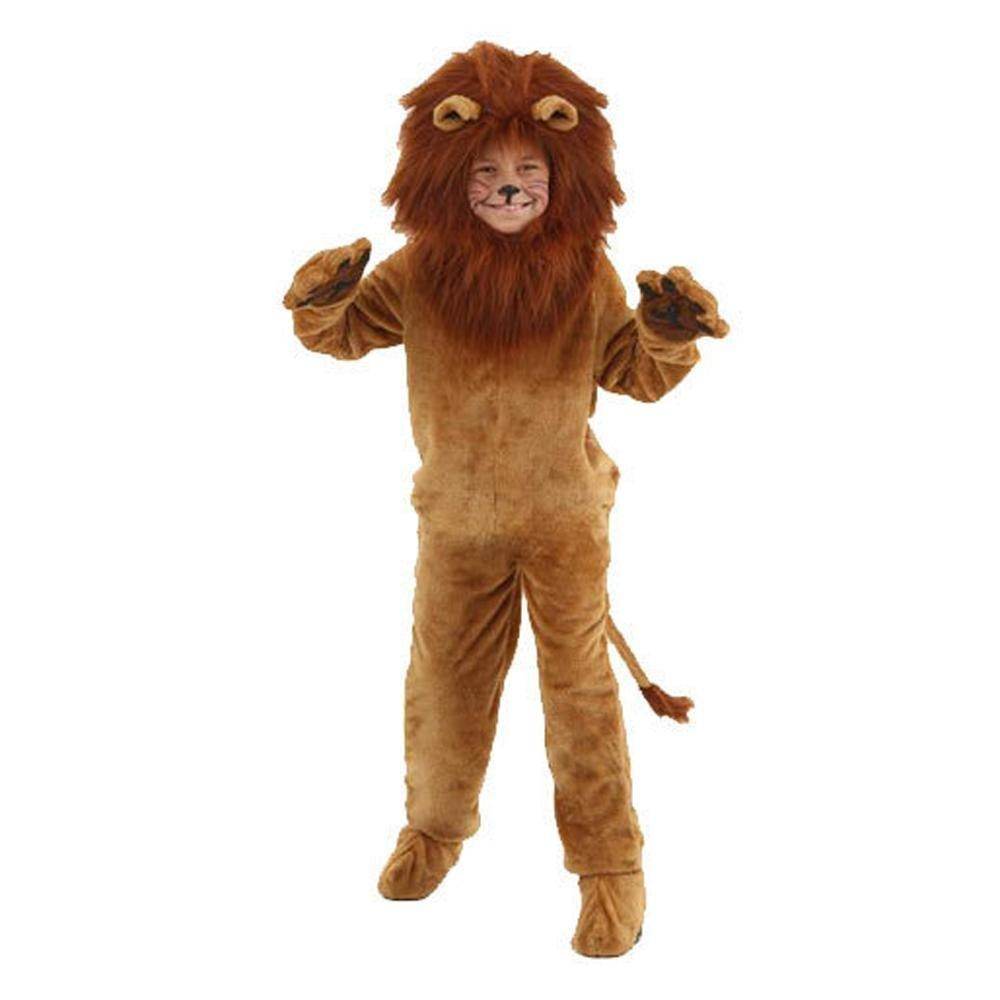 lion costume wizard of oz real animal party Cosplay Adult Kids Matching - Ecosfun