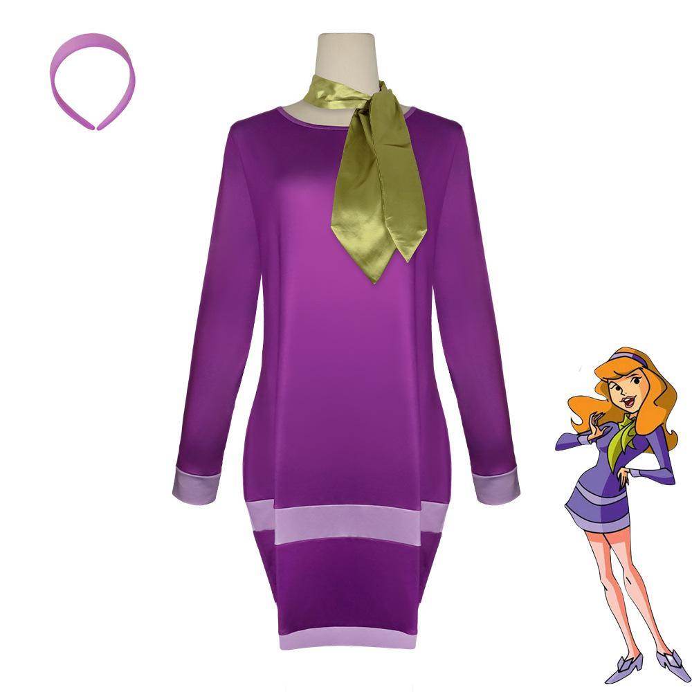 Scooby DooVelma daphne costume cosplay Halloween - Ecosfun